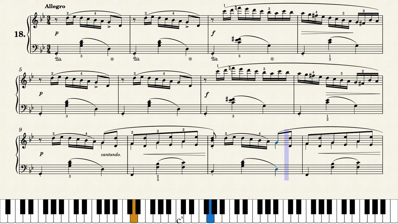 헬러 Op.45 No.18 | Stephen Heller - Op.45 No.18