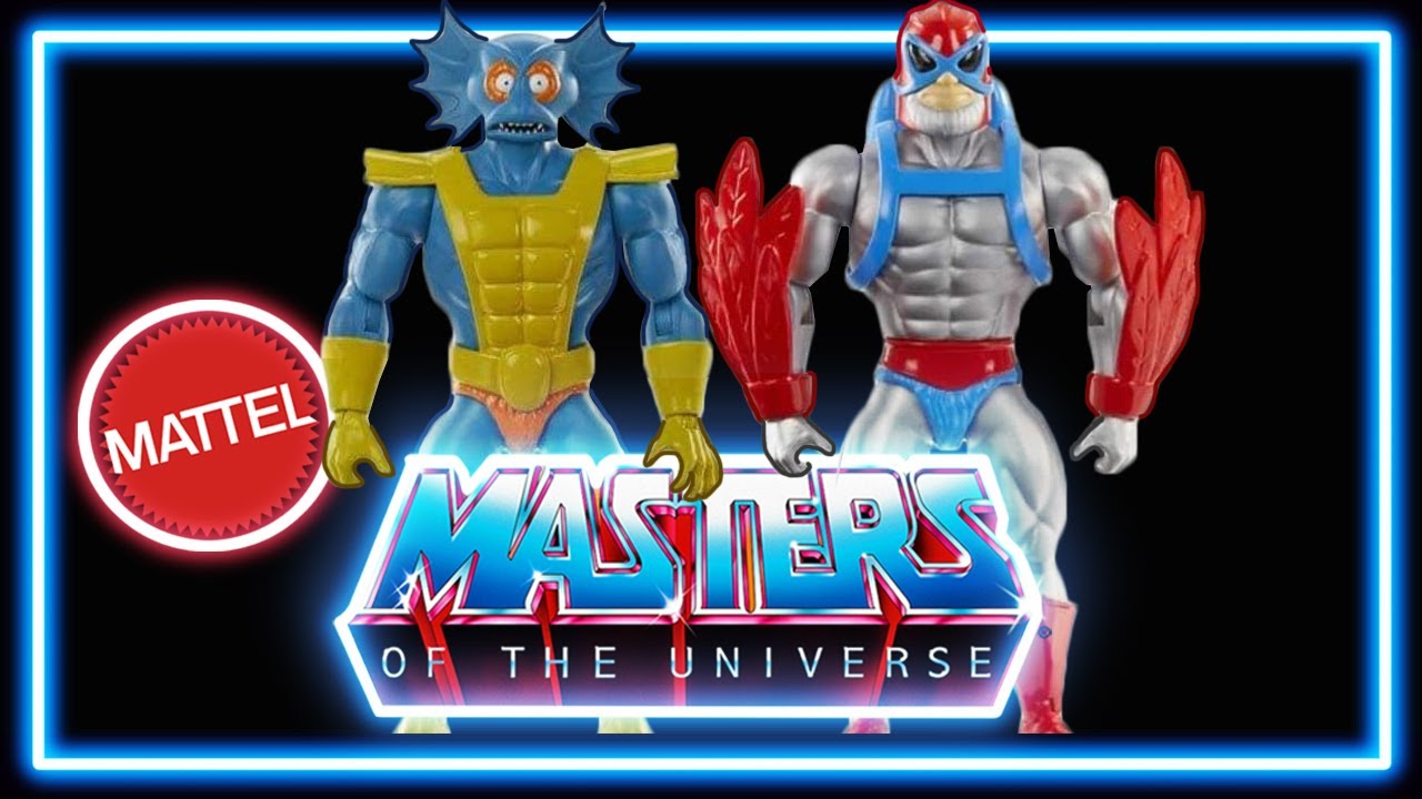MOTU Cartoon Collection: Inside Look At Stratos And Merman !