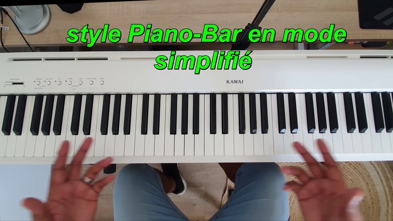 Quel est ce style de jeu au piano?