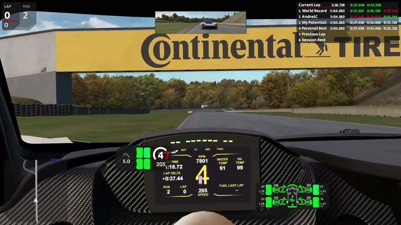 3.AMS2 /  GT3  // Road America // McLaren 720s GT3/ TT / Automobilista 2