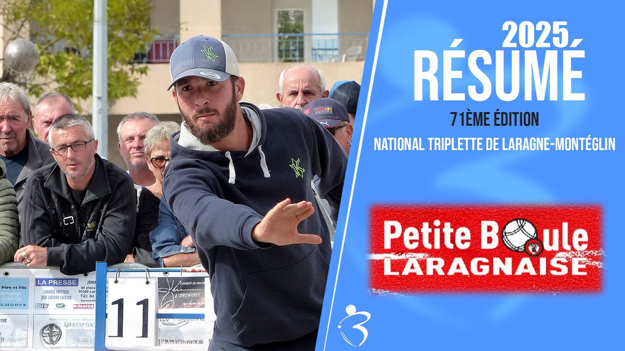 Ils ont régalé à Laragne : Résumé des beaux gestes pétanque | National triplette 2025 Haute-Alpes