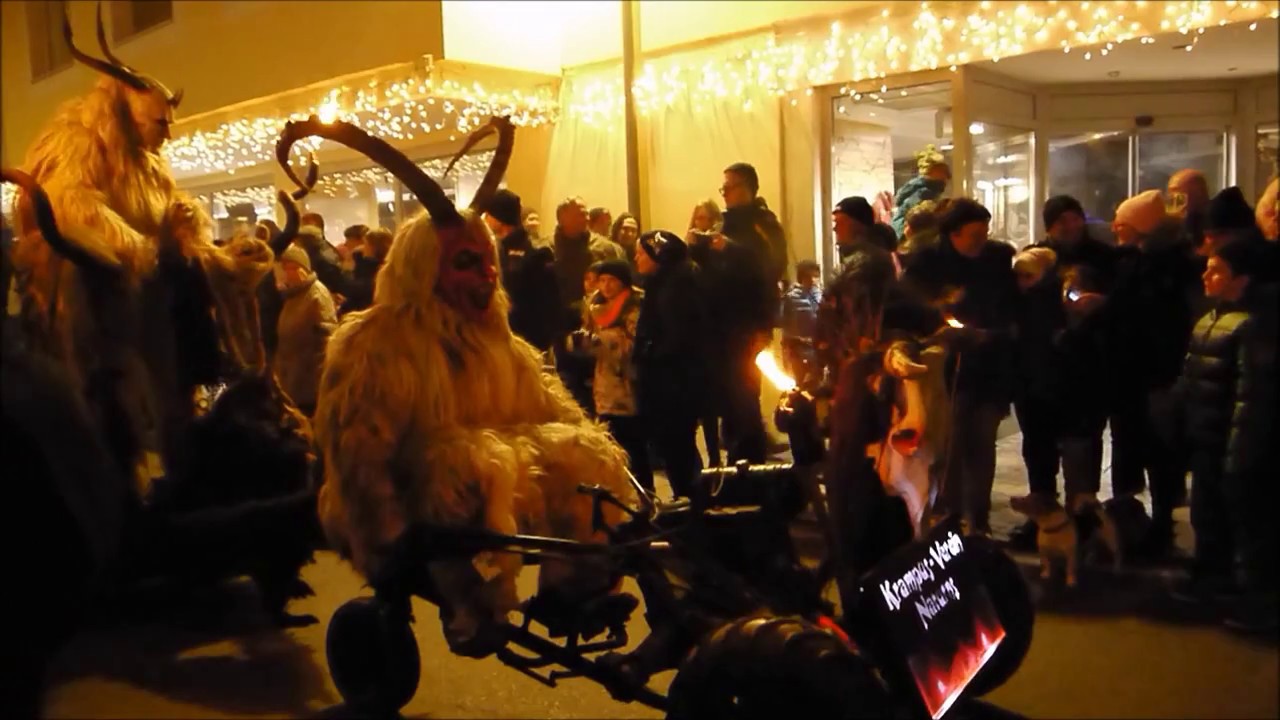 Krampusumzug in Naturns, Südtirol 2016
