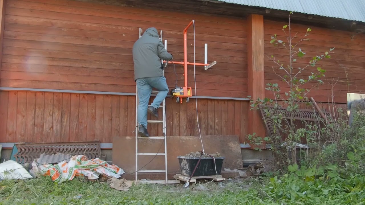 Подъёмное устройство для внешнего блока сплит-системы