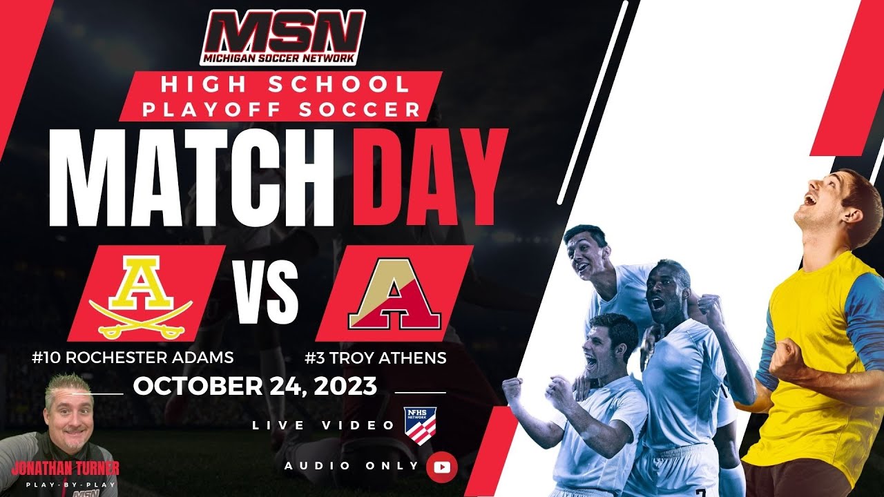MSN presents ROCHESTER ADAMS vs TROY ATHENS || MHSAA REGIONALS