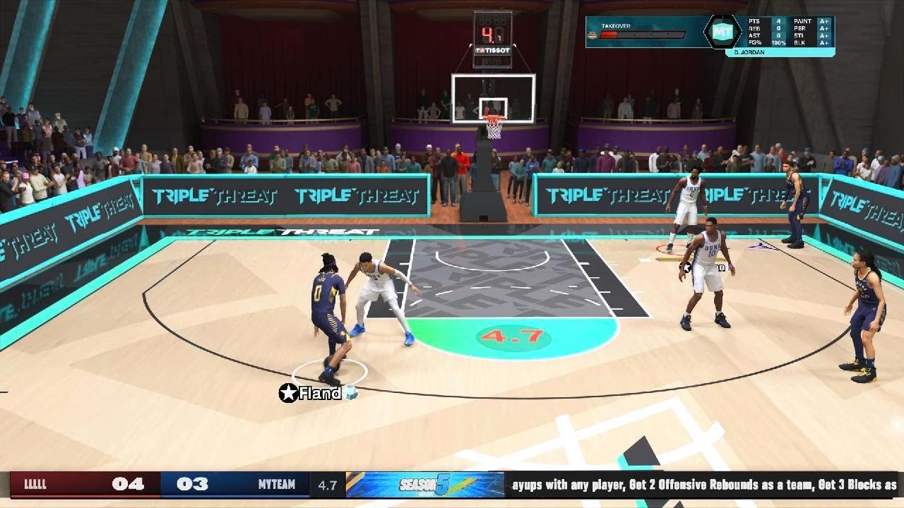 DOMINATING Triple threat on Hall of Fame!🔥| NBA2k26 MYTeam Triple threat offline Grind