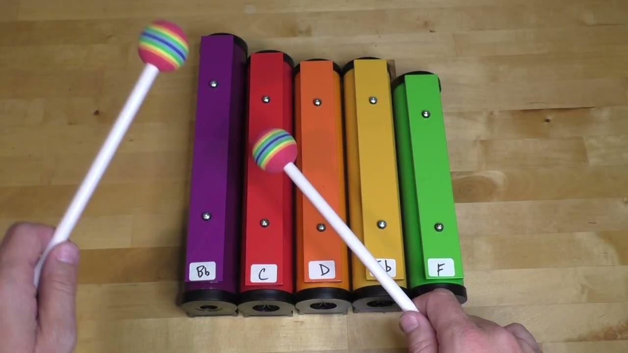 Lightly Row for Bells (in C)