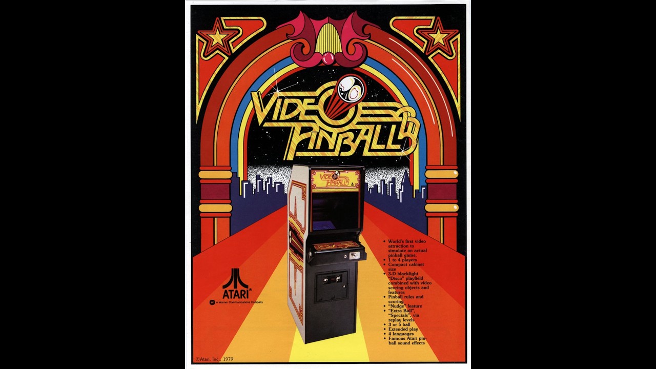 Video Pinball (Arcade) 1979