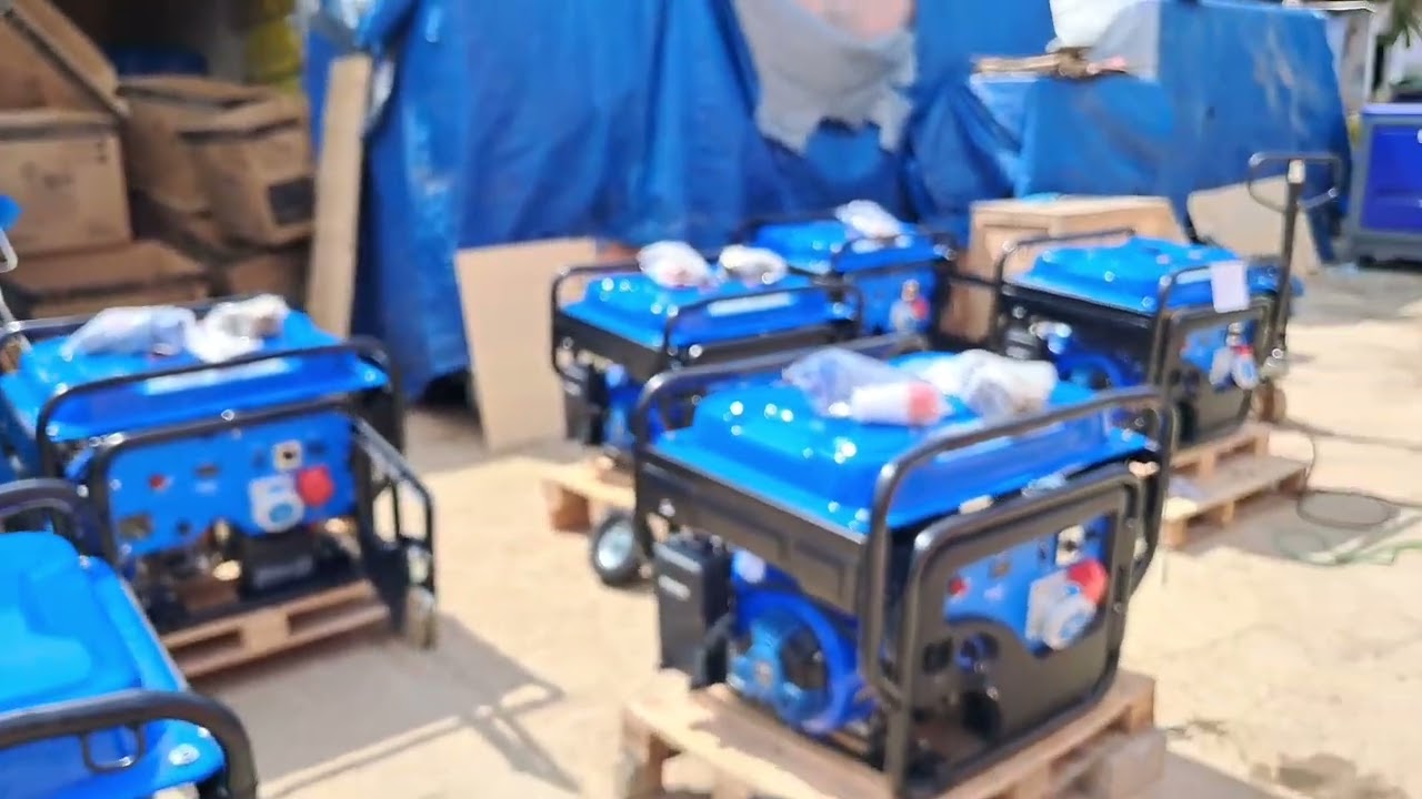 pengetesan genset 10 unit 12 kva 10000 watt dual voltage tg 12000 rdv wa/telp 085938552576