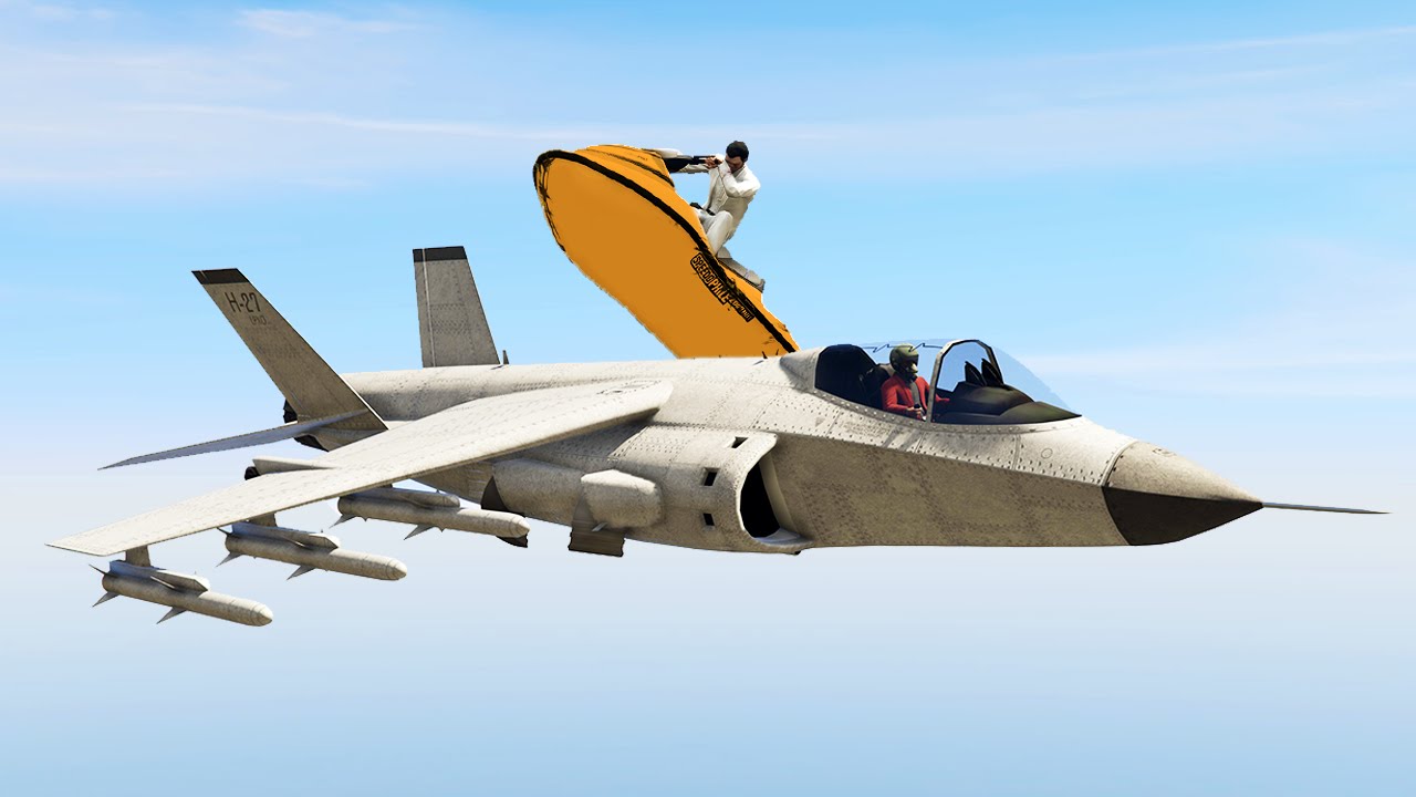 JET vs JET SKI! (GTA 5 Funny Moments)