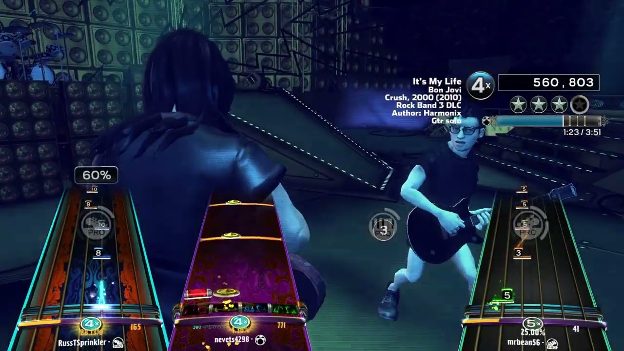 [fb] It's My Life (2000) by Bon Jovi - Pro Drum Pro Guitar FC 100% Rock Band 3 Deluxe RPCS3