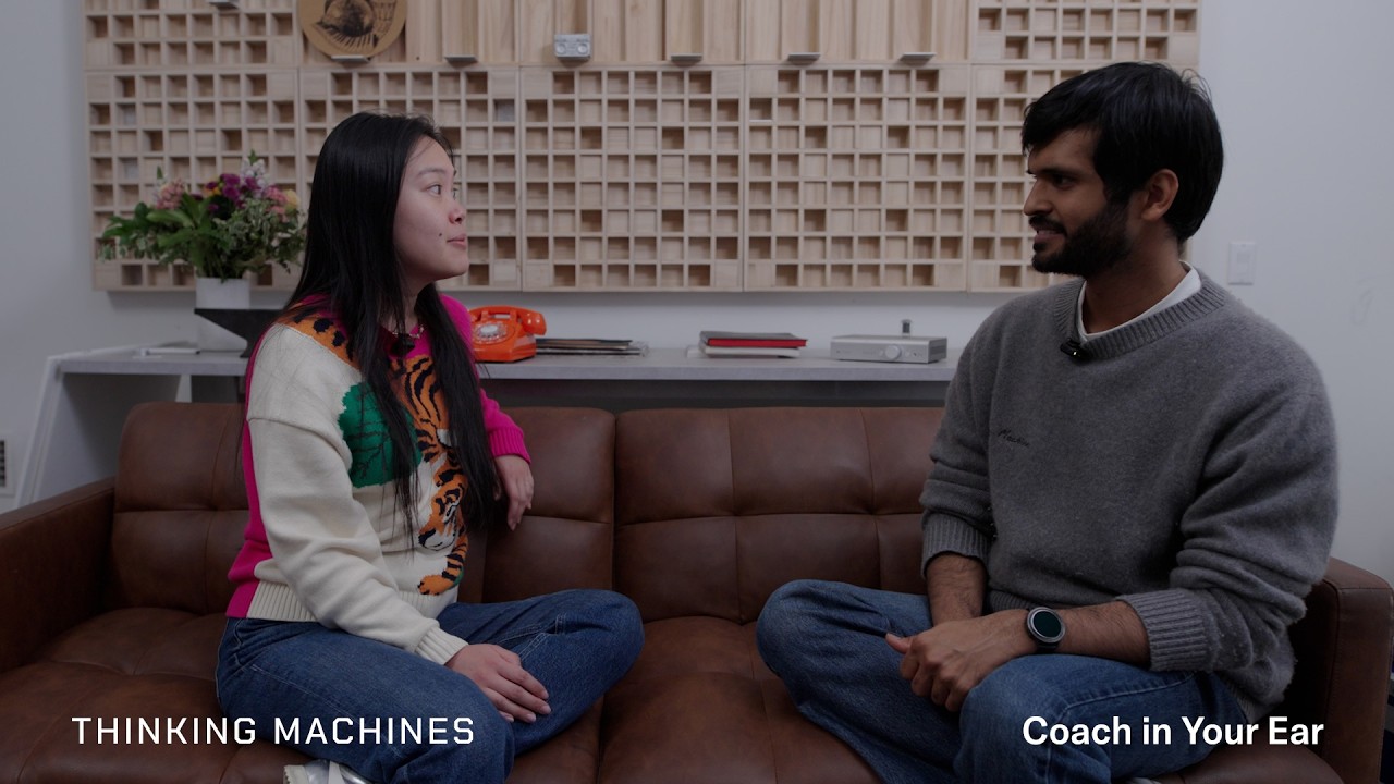 Наставник в наушниках | Thinking Machines Lab