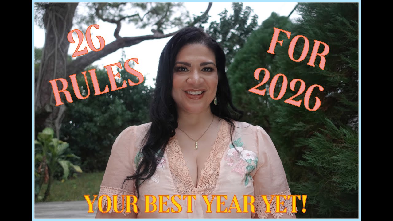 26 RULES FOR 2026 | ✨ SHINE ✨ EDITION | YOUR BEST YEAR YET!