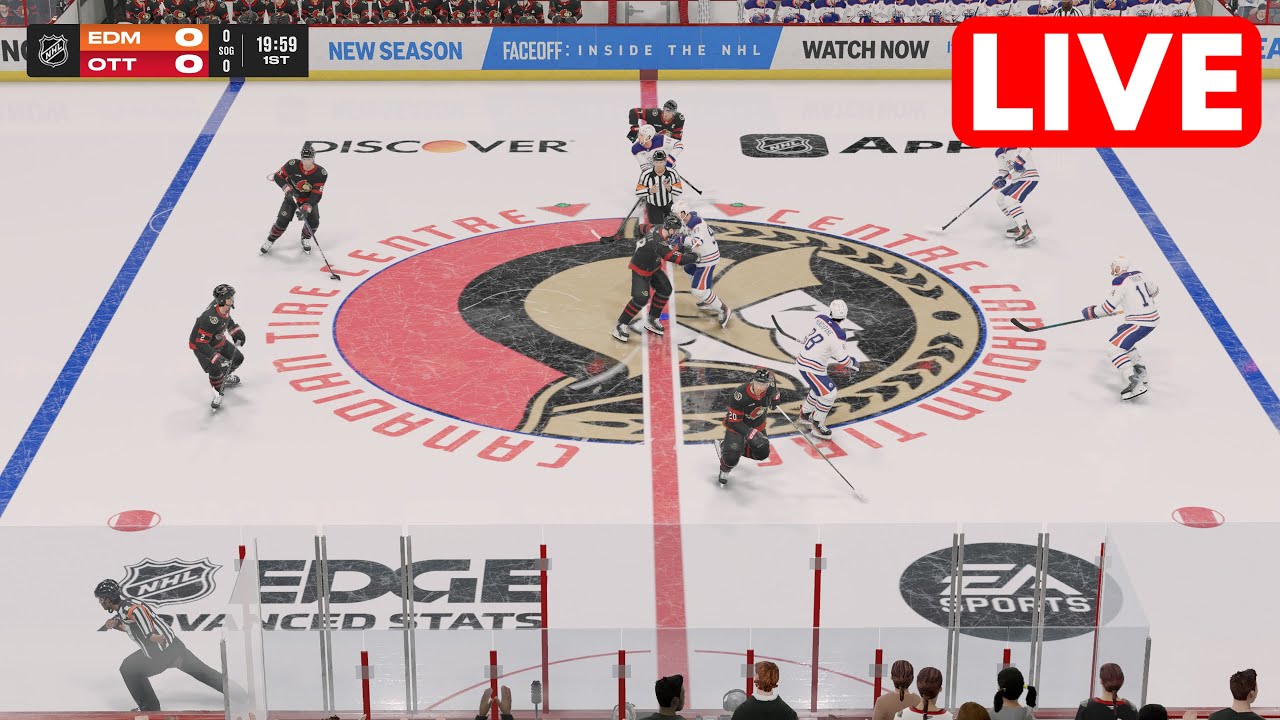 🔴 Edmonton Oilers vs Ottawa Senators | NHL Full Match - 21st October 2025 | NHL 26 Simulation