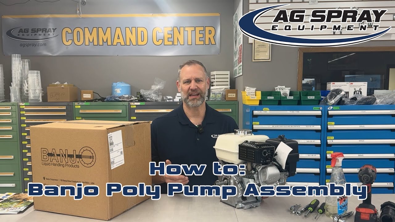 Ag Spray: How to Assemble and Service 2