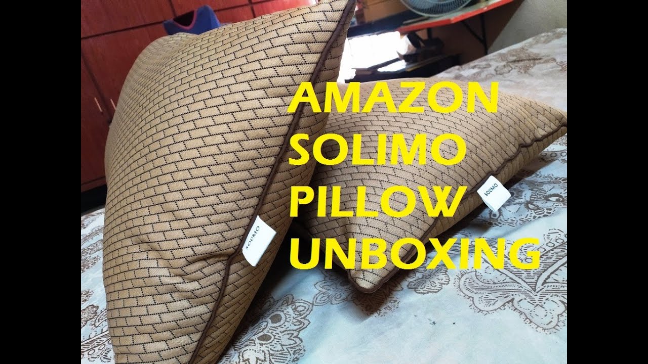 Amazon Solimo Pillows Unboxing