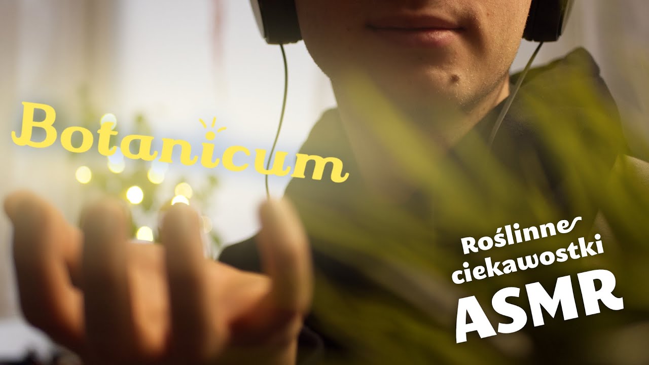 ASMR PO POLSKU | Dawka wiedzy o roślinach na lepszy sen 🌿🛏️ (szept, czytanie)