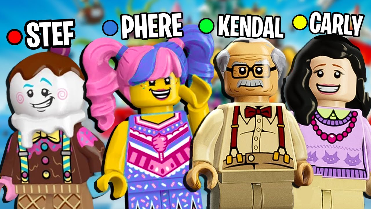 HO PORTATO I MIEI AMICI SU LEGO PARTY! - CARLY & KENDAL VS STEF & PHERE