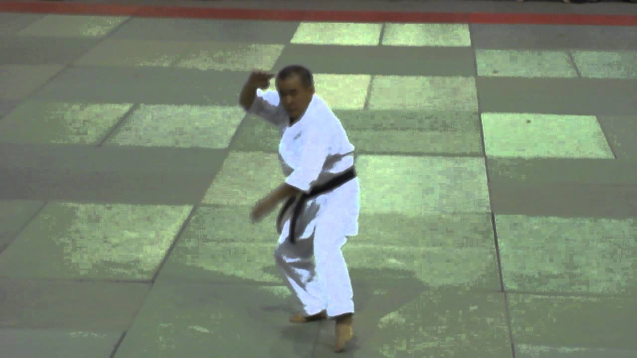 D&eacute;monstration des experts japonais 1er octobre 2011: sensei Zenei Oshiro