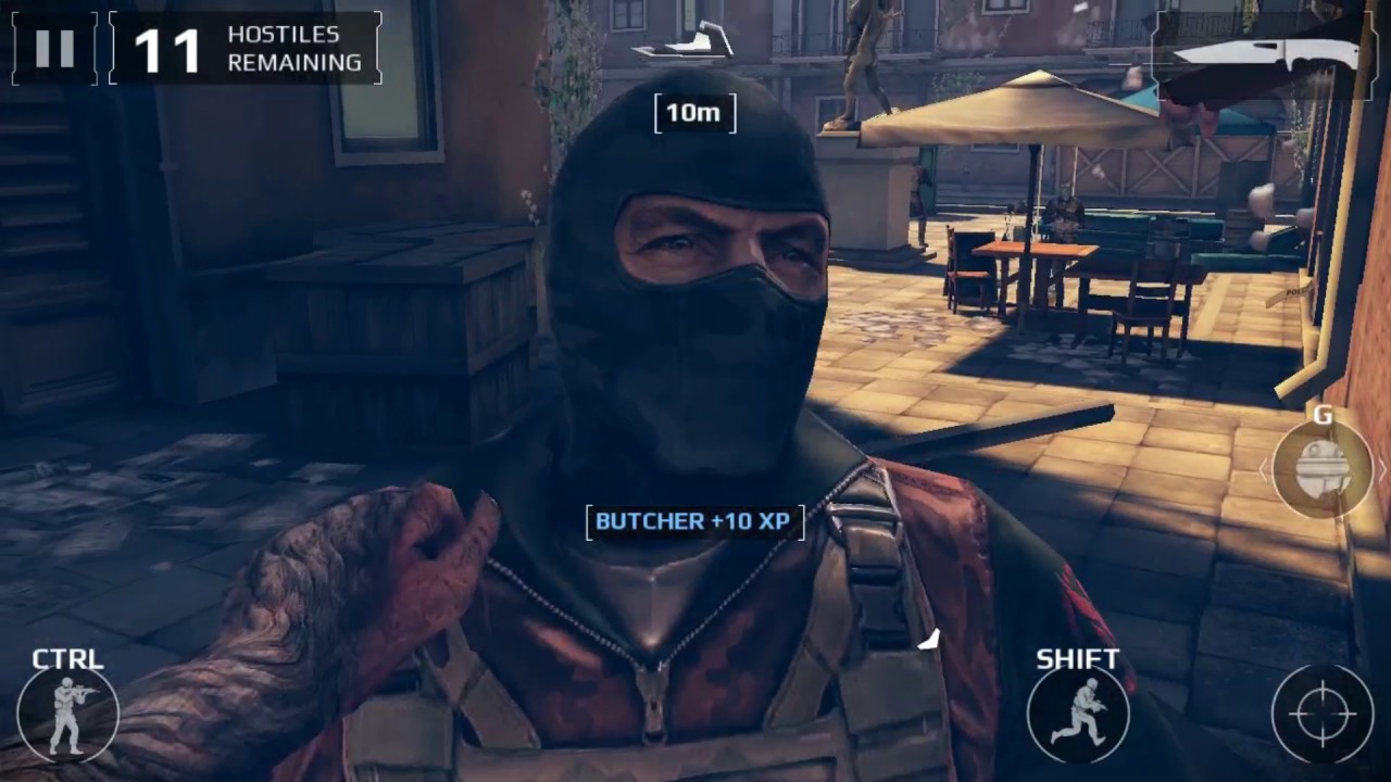 How to do Melee Kills in Modern Combat 5 (Best Mission)