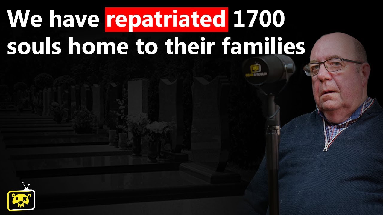 We have repatriated 1700 souls home to their families: with Colin Bell