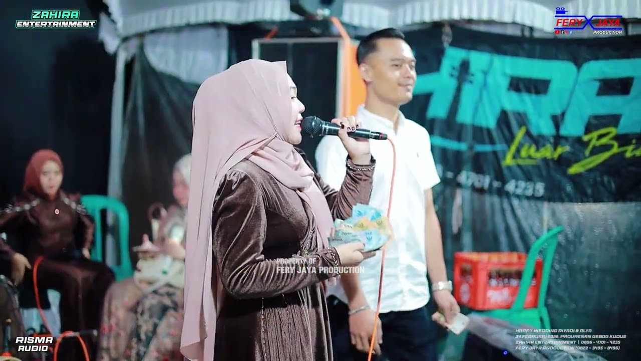 ZAHIRA ENTERTAINMENT - WAHAI KASIHKU - INDAH AUFA - WEDDING RIYADI & ALYA - GEBOG KUDUS