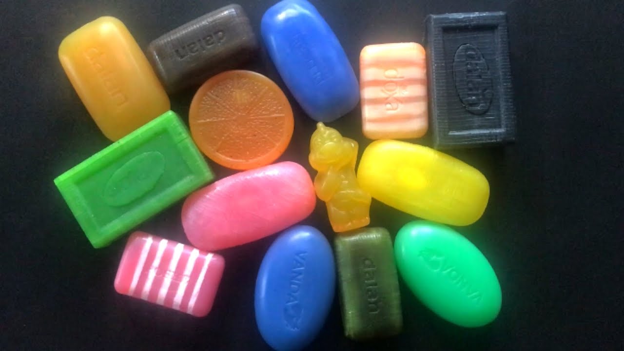 GLYCERIN soap | ASMR soap | Cutting dry soap | #soapcarving #asmrsoap *565