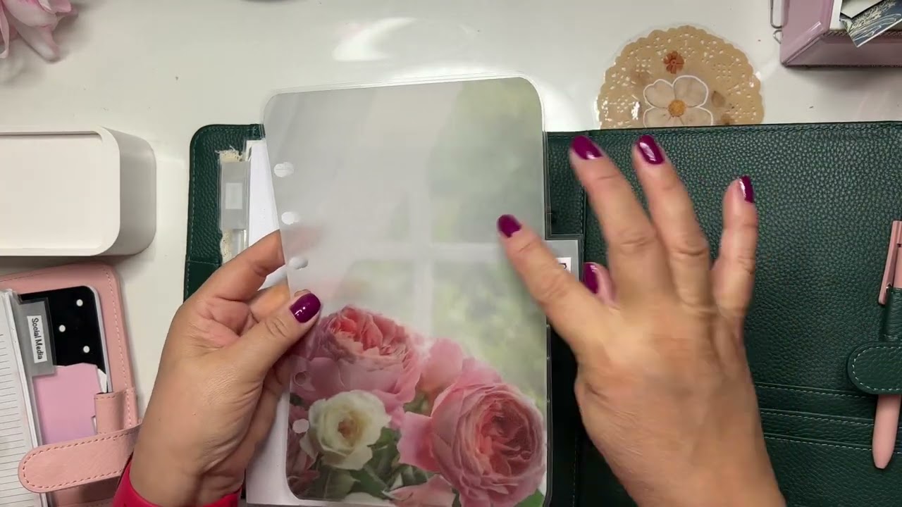Moving into My New Anna Binder in Rain Forest Green