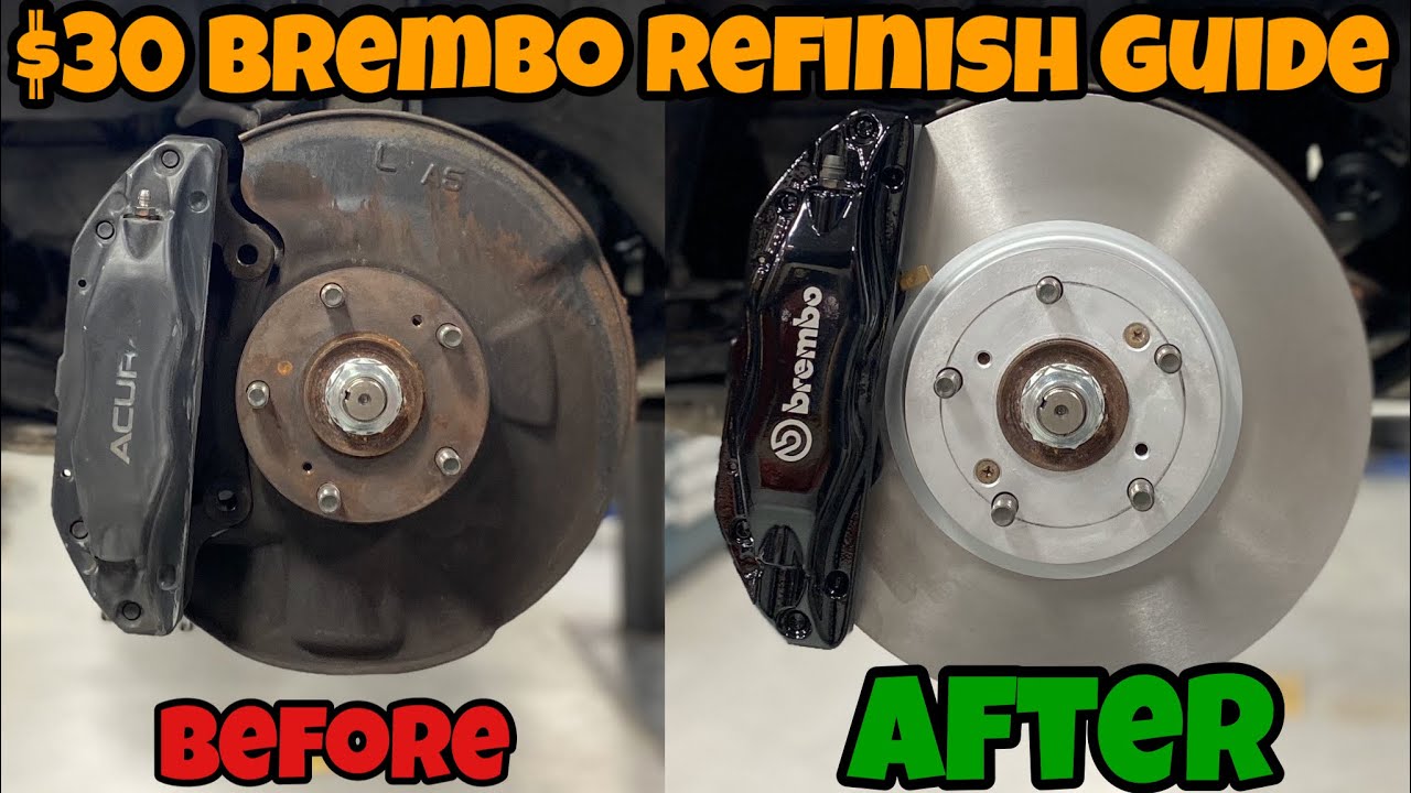 AHC Garage TL Type-S Build Project - $30 DIY Guide for Brembo Brake Calipers and Rotors (Episode 25)