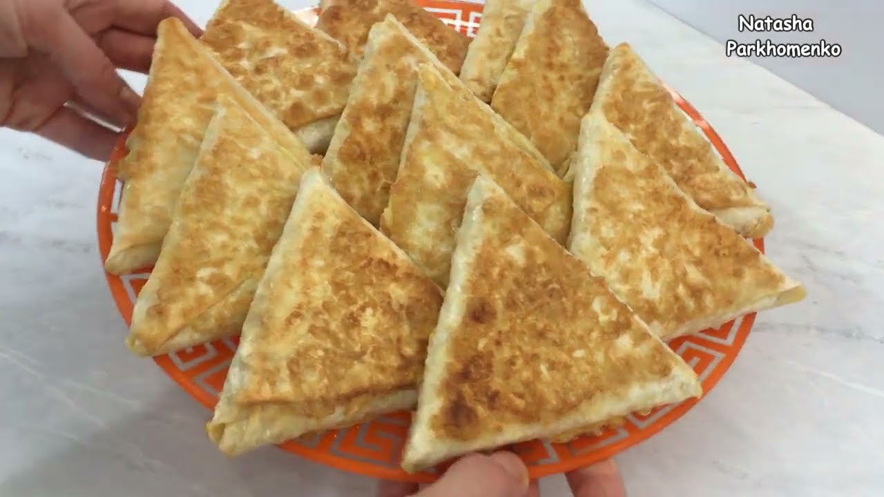 Потрясающие Пирожки из Лаваша с Яйцом и Зеленью Сметут со Стола за Секунду!!! / Lavash Pies