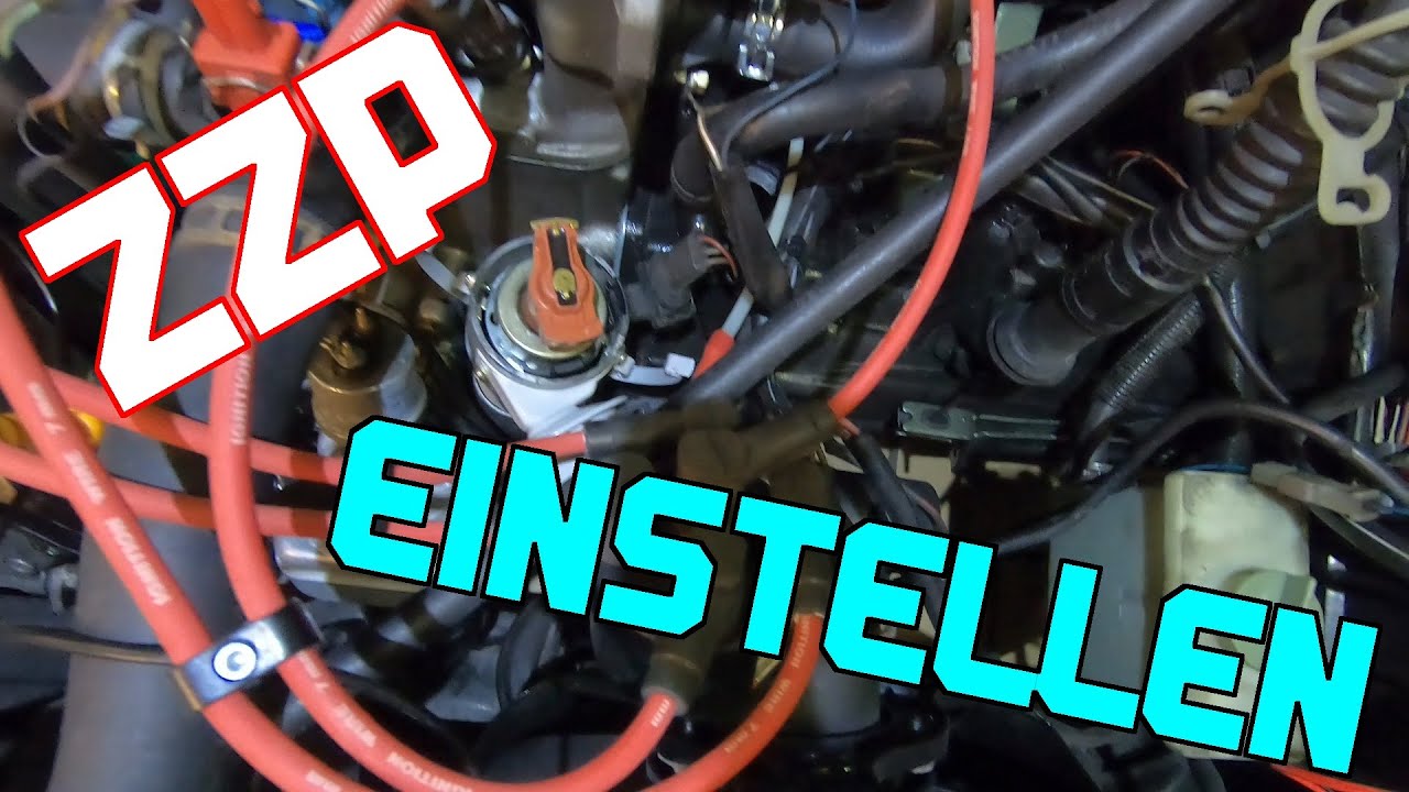 Golf 2 Zündzeitpunkt einstellen (zB nach Zahnriemenwechsel)