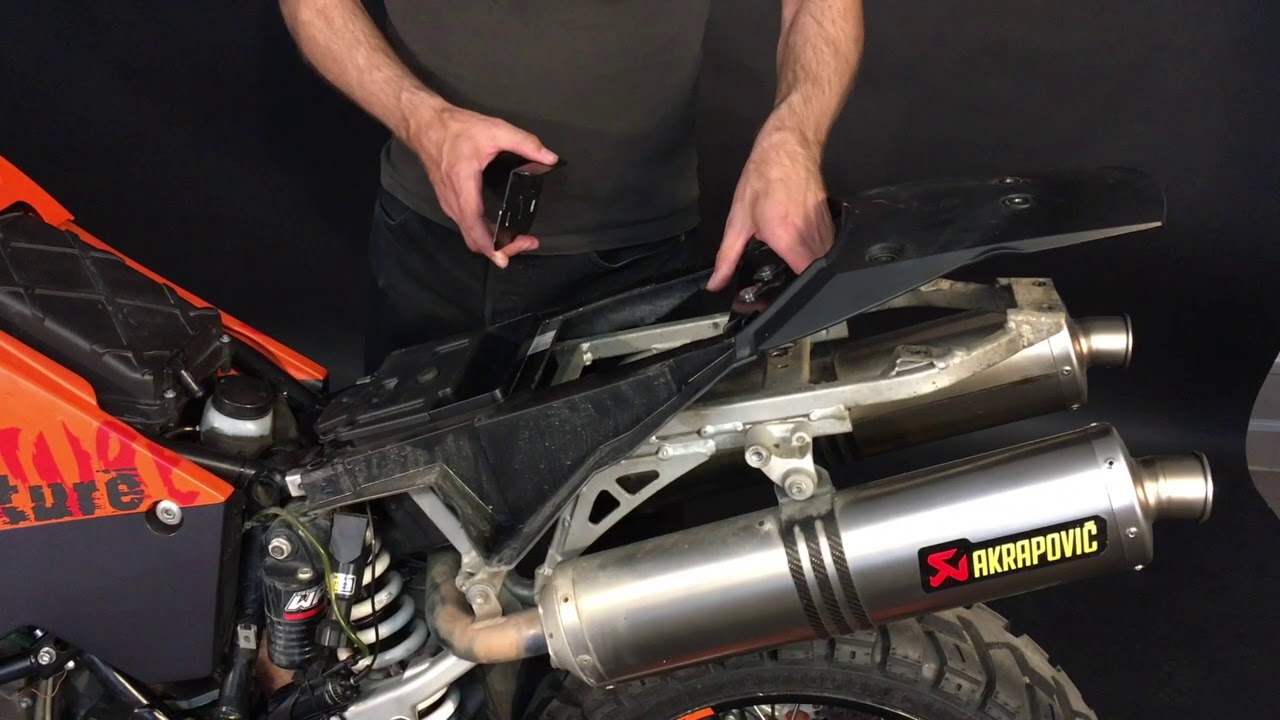 KTM 990 Storage kit installation