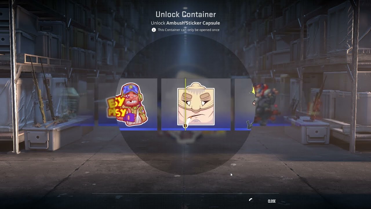 CS2 Opening 20X Ambush Sticker Capsule
