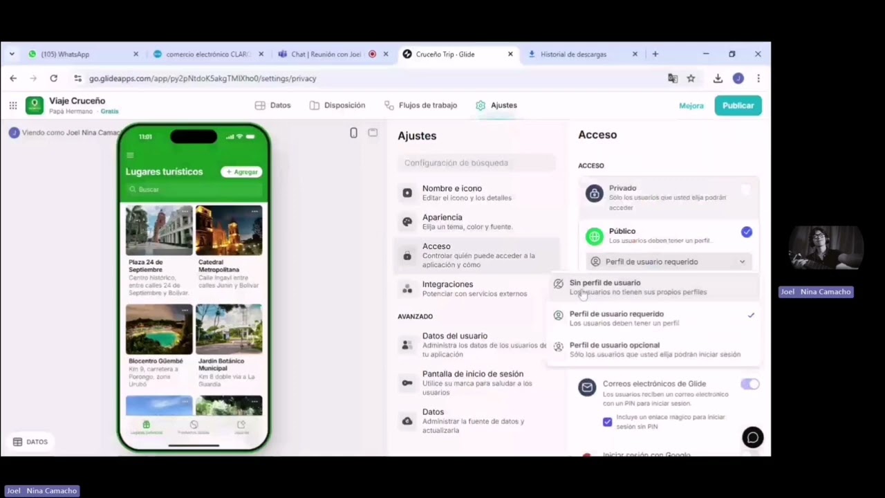 Crea tu App facil y sencillo desde Glide📝