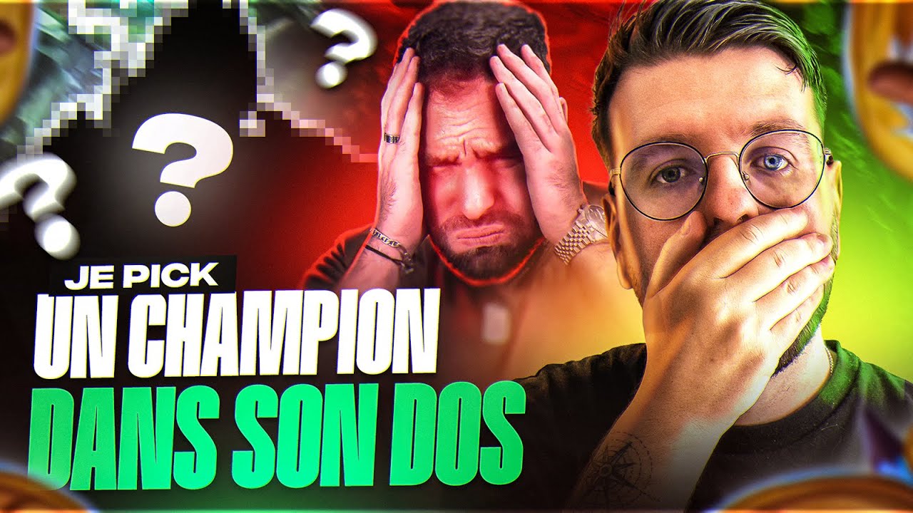 JE PICK UN CHAMPION PENDANT QUE SIXEN A LA TETE TOURNEE, JE LE FAIS MANGER A CHAQUE KILL (IL SERRE)
