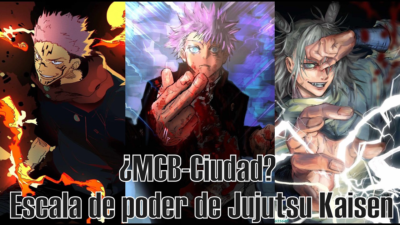 Escalas de poder de Jujutsu Kaisen