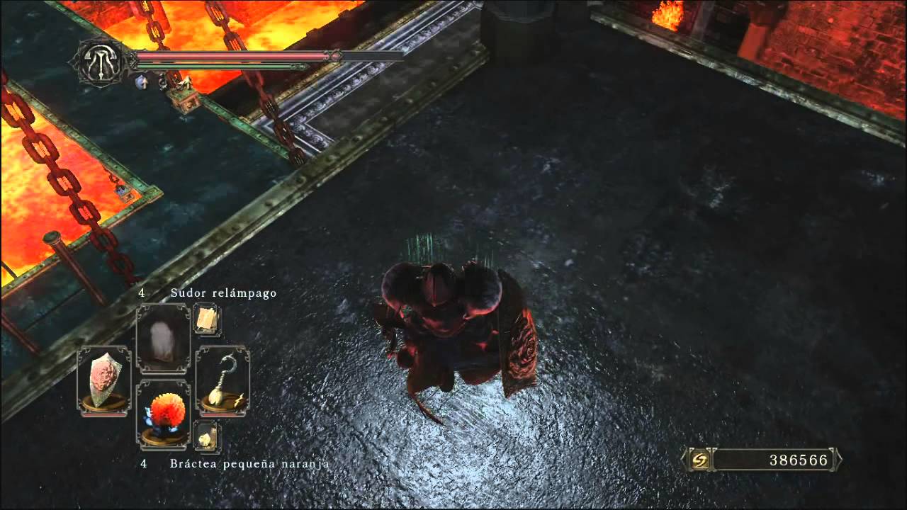 Dark souls 2 resistencia total a la lava