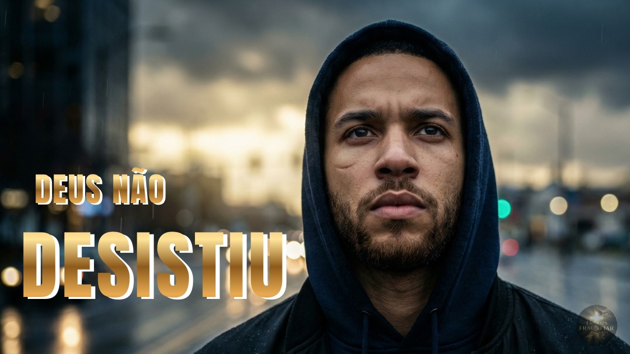 DEUS NÃO DESISTIU | JOÃO 3:16 I TRAP GOSPEL I JAMAIS FRAQUEJAR