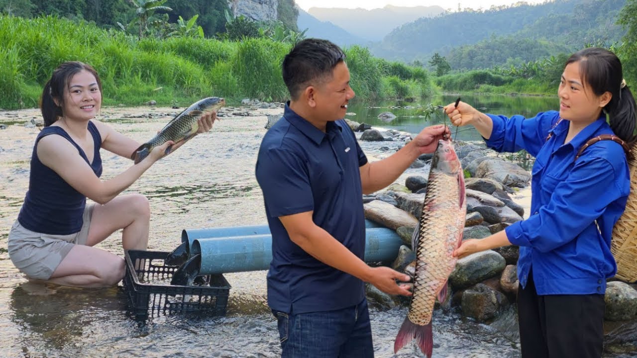 FULL VIDEO 15 days: Sister Bac's fishing journey, the moment Diep and the kind man meet.