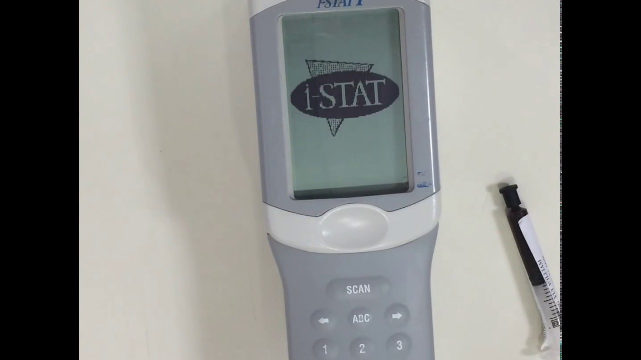 How to use i-STAT Running a PATIENT sample | DEMO |