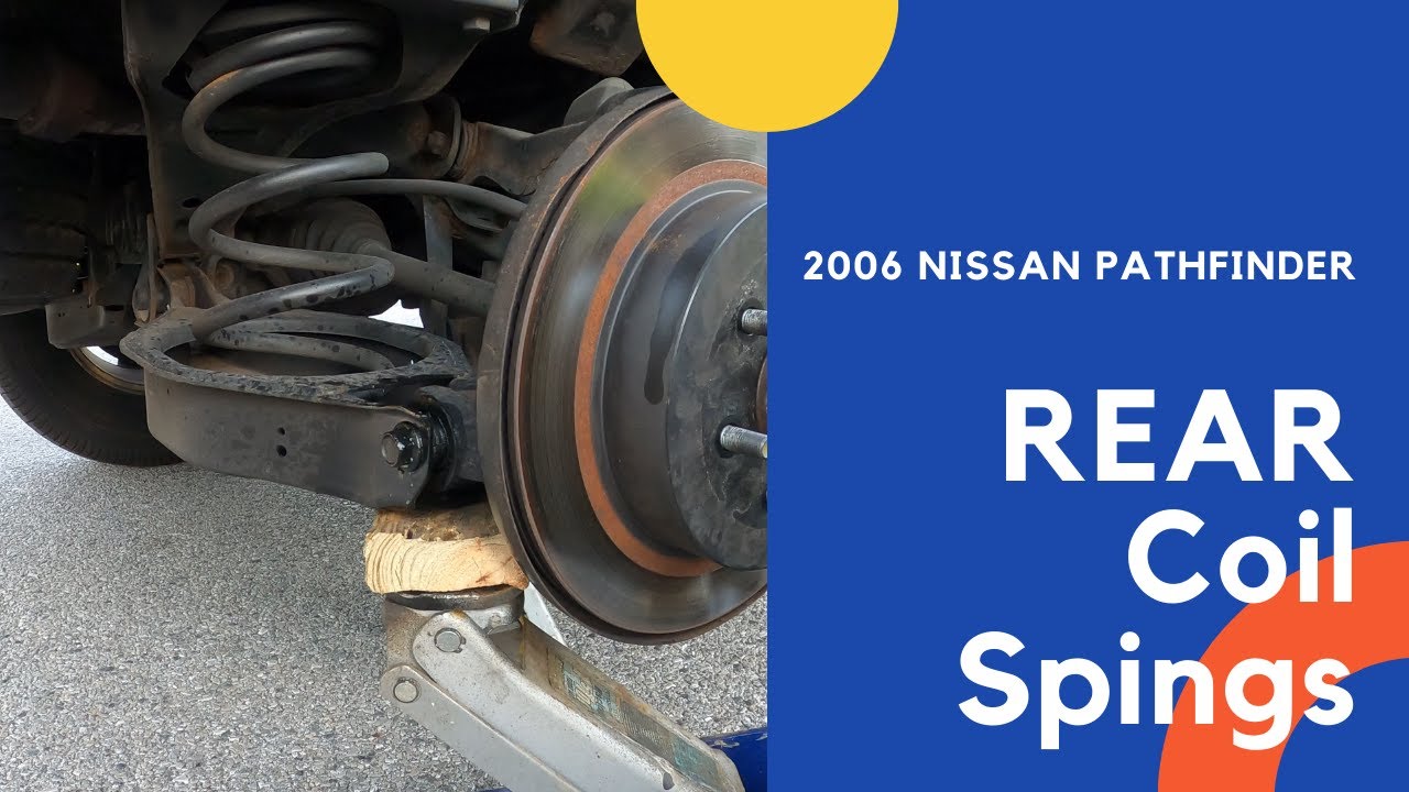 Задние пружины | Nissan Pathfinder 4.0 2006 года, шаг за шагом