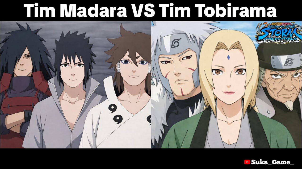Tim Madara VS Tim Tobirama (NARUTO X BORUTO Ultimate Storm Connections Indonesia)