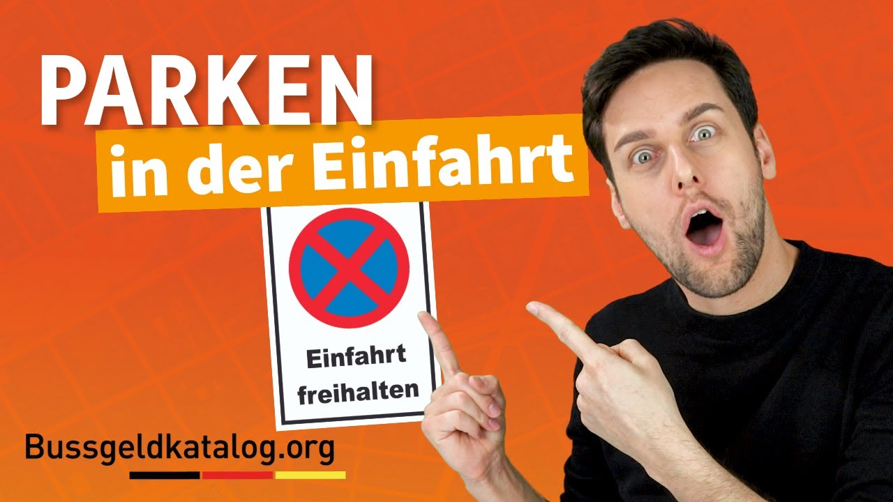 Parken in der Grundstückseinfahrt: Werdet ihr abgeschleppt?