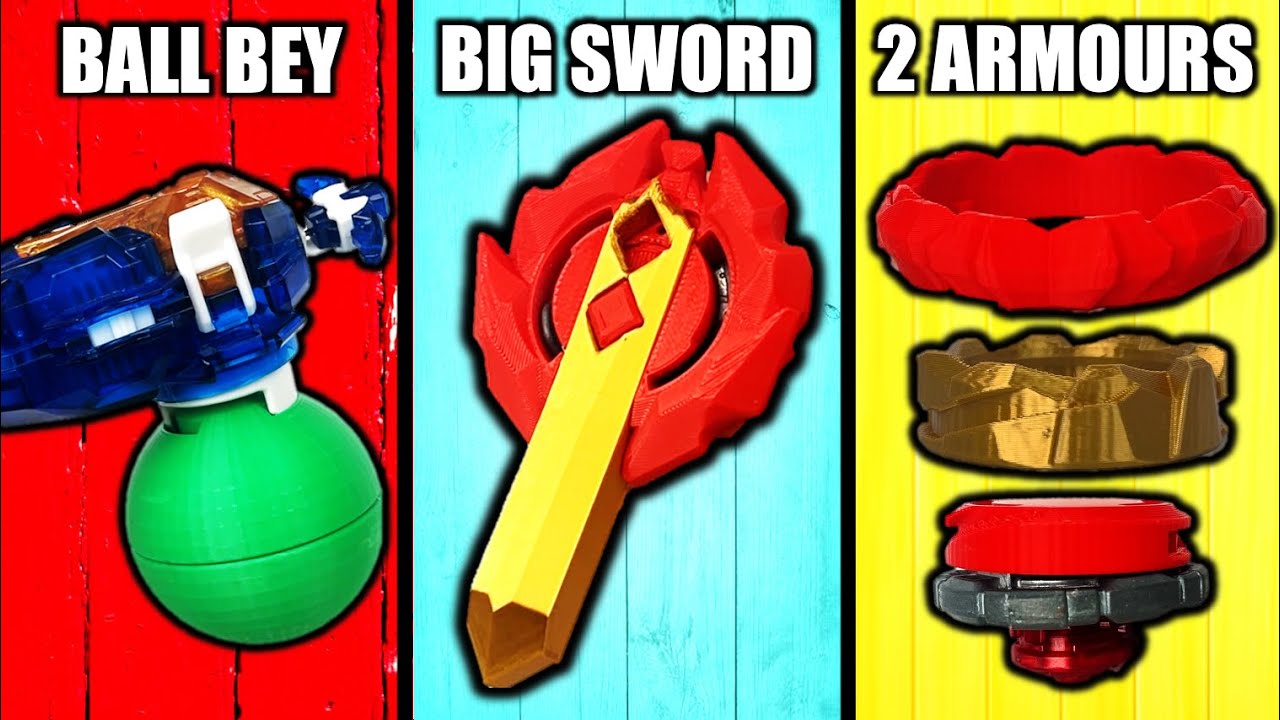 I made your dumb beyblade ideas