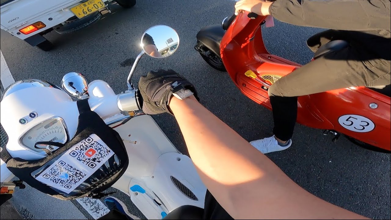 【コラボ】Aさんとジョルカブツーリング！三重カブ帰り道49&96cc【あたおカブさん】