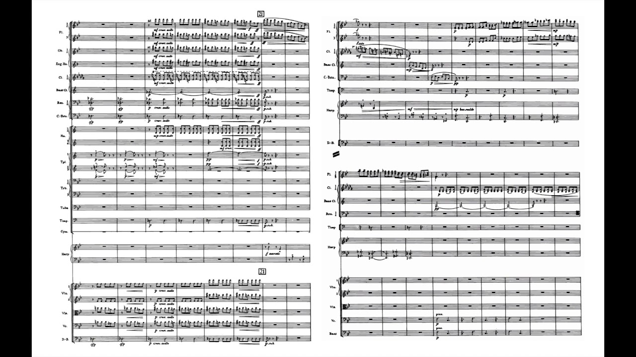 Samuel Barber: Symphony No. 1 in One Movement, Op. 9 (w. Score)