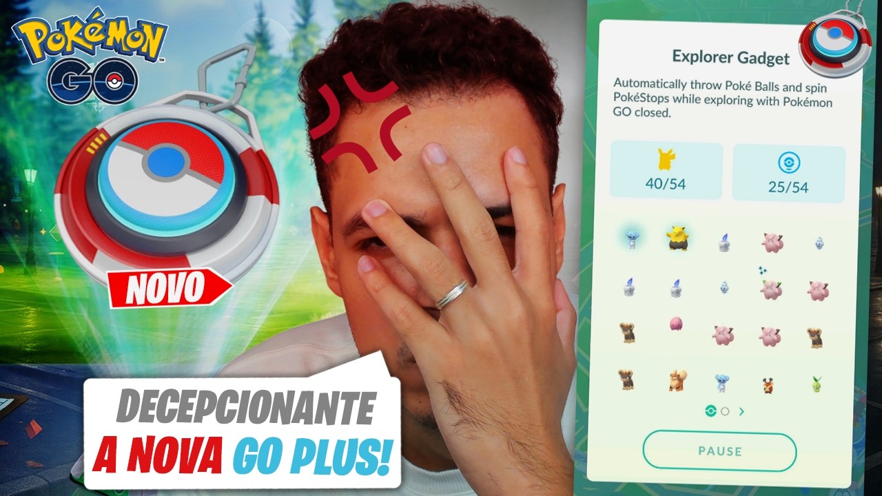 A NOVA GO PLUS GRATUITA (DISPOSITIVO DE EXPLORA&Ccedil;&Atilde;O) DO POK&Eacute;MON GO &Eacute; INTRIGANTE...