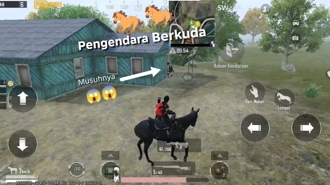 pengendara berkuda - PUBG MOBILE