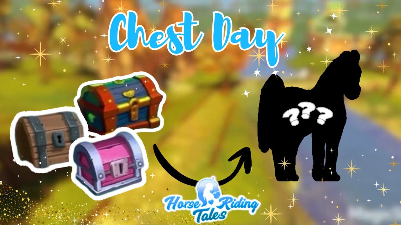 Huge Chest Video Opening | Multiplayer, Coin Field Racing, VIP & more! | Horse Riding Tales 🐴✨💖