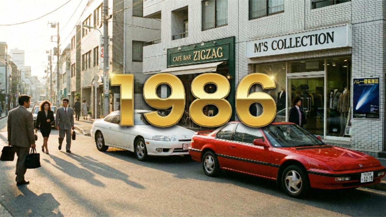 【作業用BGM】華やかなバブルの足音。1986年(昭和61年)の架空ヒットメドレー