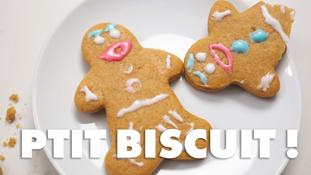 Biscuits Bonhomme en pain D'épices - Biscuit de Noël!